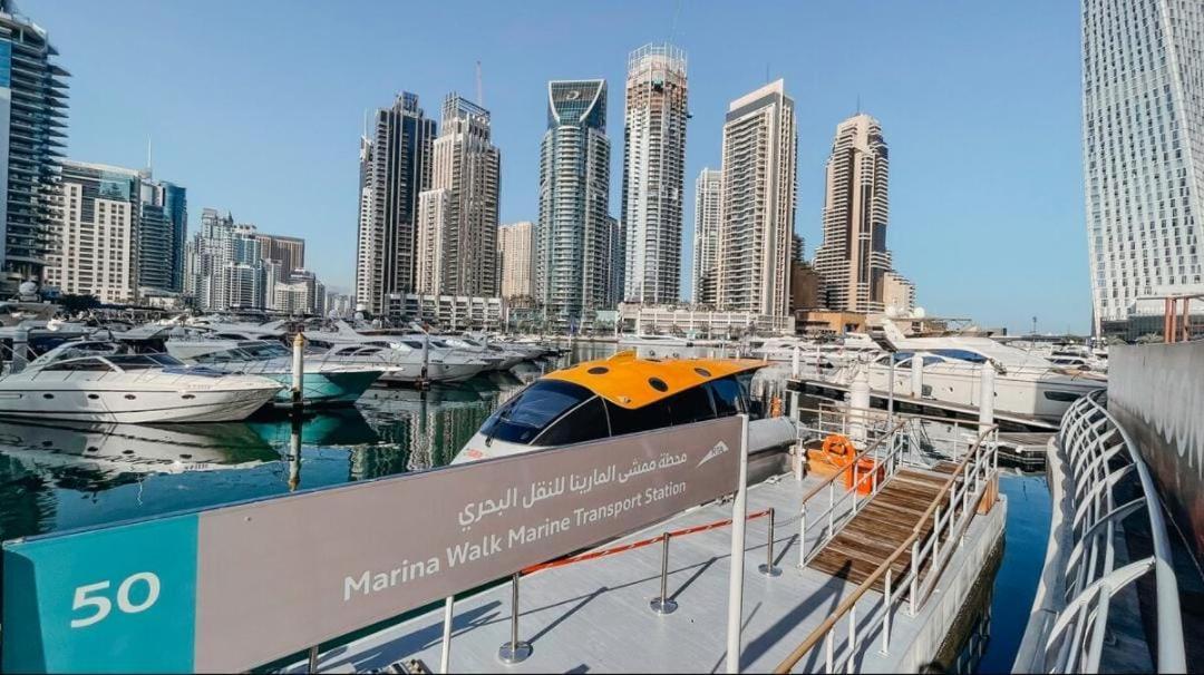 High Floor With City Skyline & Burj Khalifa View 3 Bedroom Unit Marina Dubai Exterior photo