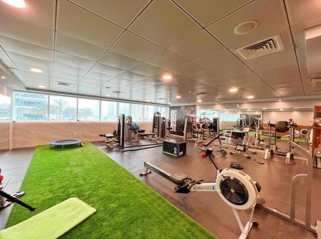 High Floor With City Skyline & Burj Khalifa View 3 Bedroom Unit Marina Dubai Exterior photo