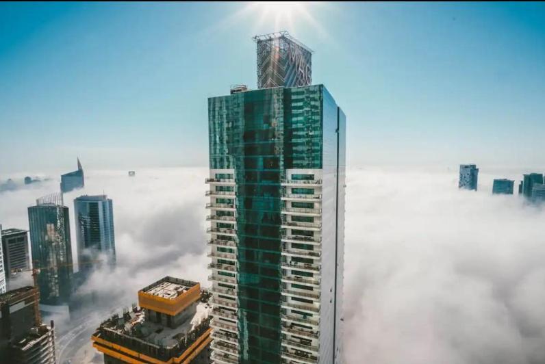 High Floor With City Skyline & Burj Khalifa View 3 Bedroom Unit Marina Dubai Exterior photo